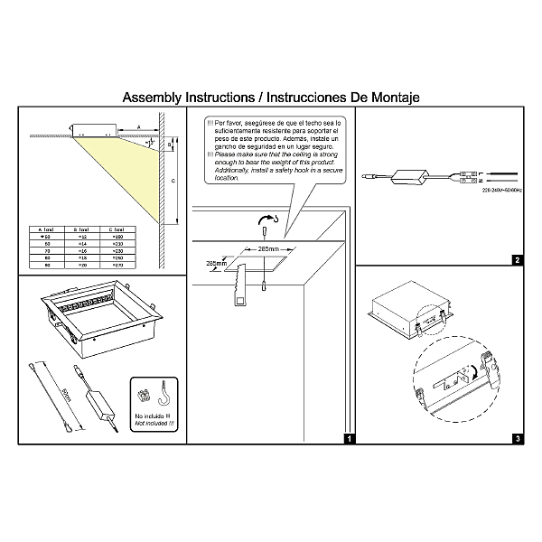 Светильник армстронг Blue Sky 9093