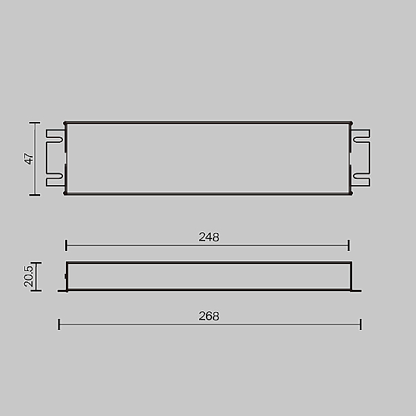 Драйвер для LED ленты Источники напряжения Triac 734002