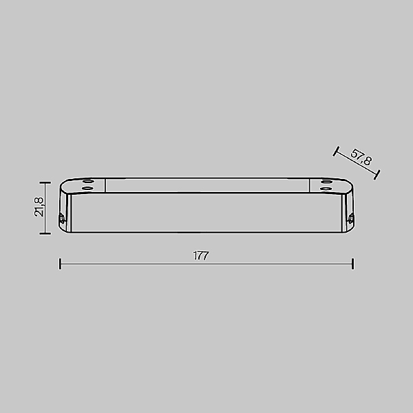 Драйвер для LED ленты Источники напряжения Triac 734006