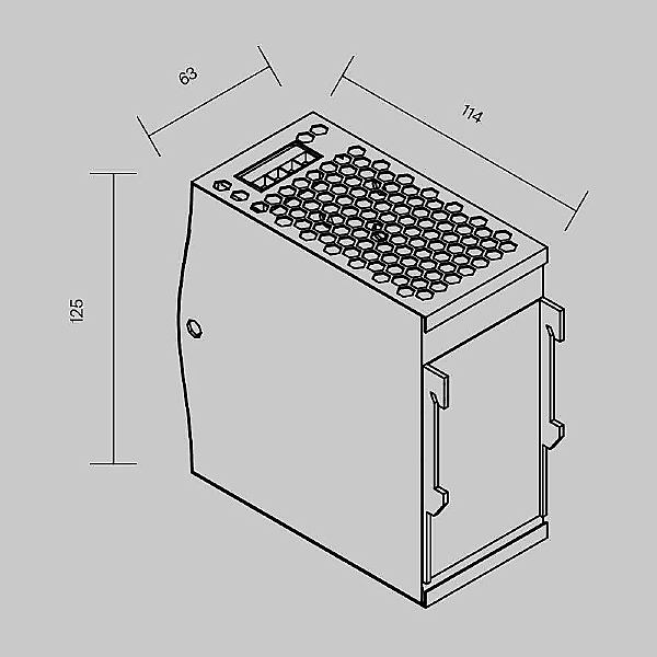 Драйвер для LED ленты Блоки питания 48В 831001