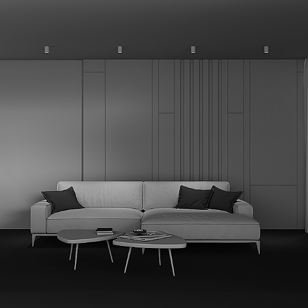 Накладной светильник Conik gyps C001CL-GU10-W