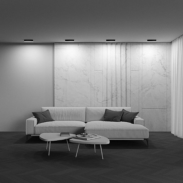 Светильник потолочный Basis C068CL-20W3-6K-B