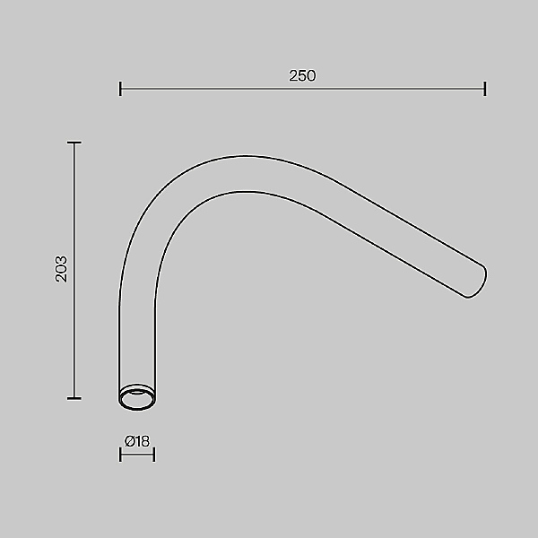 Настенный светильник Eye C104WL-3W3-6K-BS
