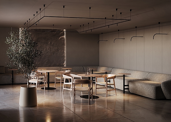 Настенный светильник Eye C104WL-3W3-6K-BS