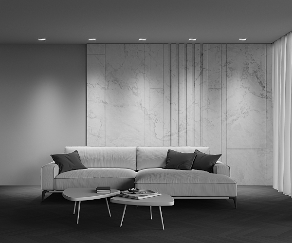 Встраиваемый светильник Points DL065-12W3-6K-B