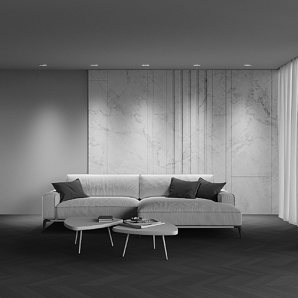 Встраиваемый светильник Points DL065-12W3-6K-B