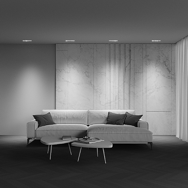 Встраиваемый светильник Points DL065-20W3-6K-B