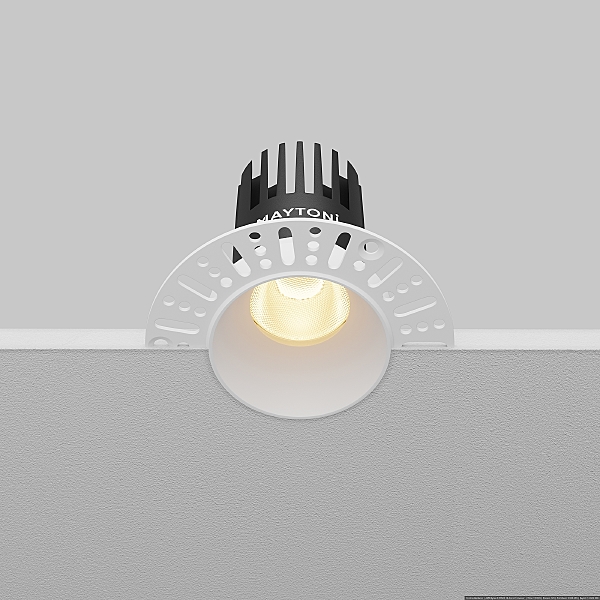 Встраиваемый светильник Dip DL119-10W-2.7K-TRS-W