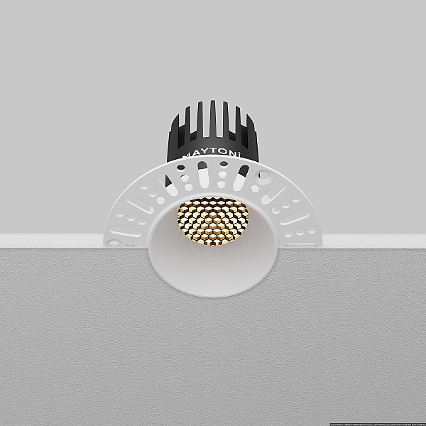 Встраиваемый светильник Dip DL119-10W-2.7K-TRS-W