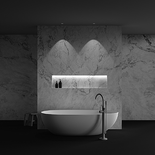 Встраиваемый светильник Dip DL119-10W-4K-TRS-W