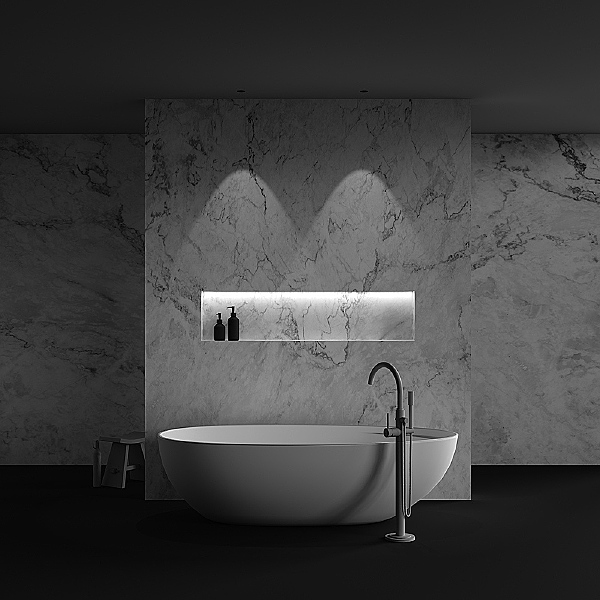 Встраиваемый светильник Dip DL120-10W-2.7K-TRS-B