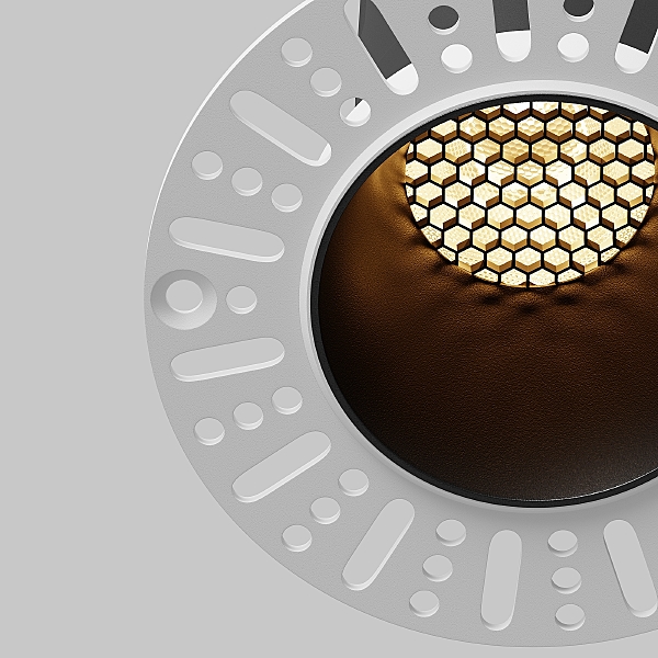 Встраиваемый светильник Dip DL120-10W-2.7K-TRS-B