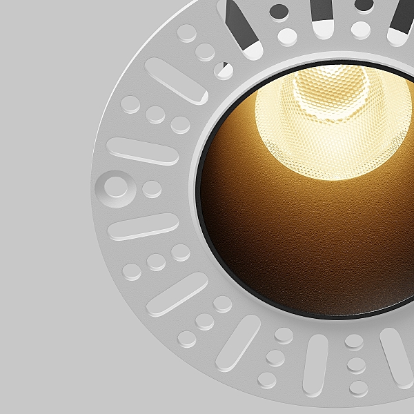Встраиваемый светильник Dip DL120-10W-2.7K-TRS-B
