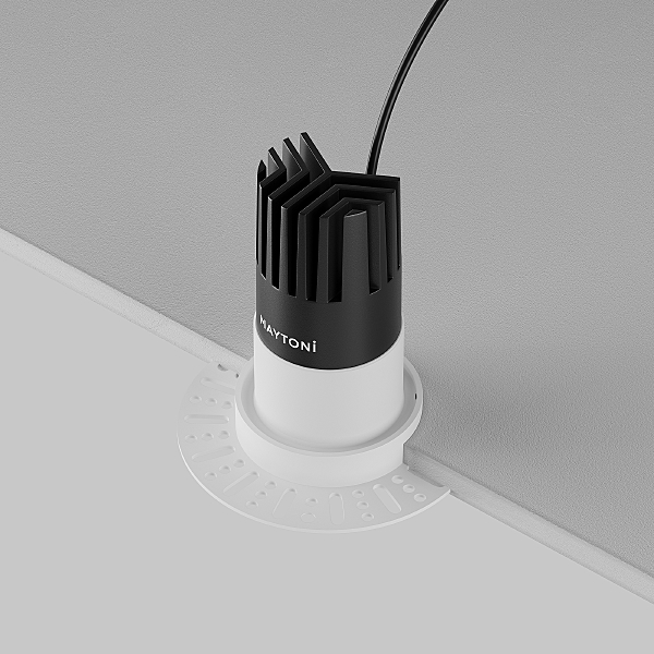 Встраиваемый светильник Dip DL120-10W-2.7K-TRS-W