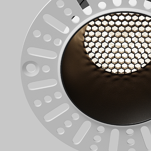 Встраиваемый светильник Dip DL122-15W-4K-TRS-B