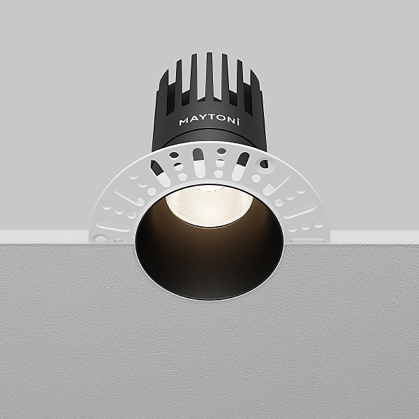 Встраиваемый светильник Dip DL122-15W-4K-TRS-B