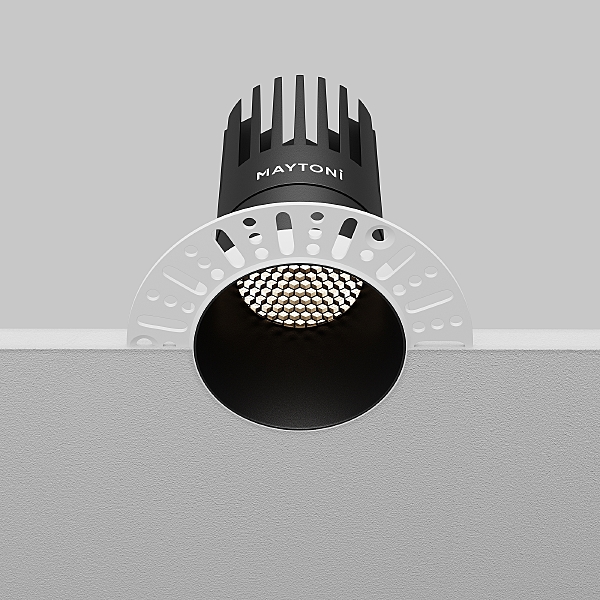 Встраиваемый светильник Dip DL122-15W-4K-TRS-B