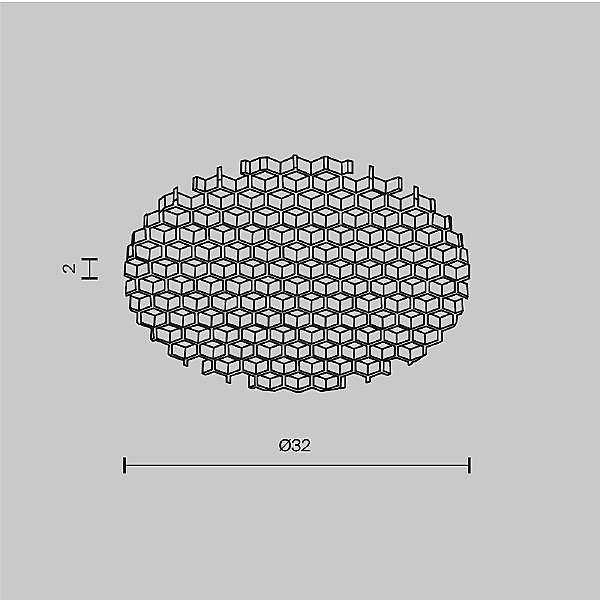 Аксессуар Dip HoneyComb001-D32
