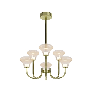 Люстра на штанге Dynasty MOD402PL-L20BS3K