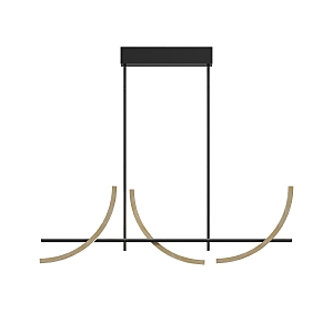 Люстра на штанге Wabi MOD428PL-L20BK