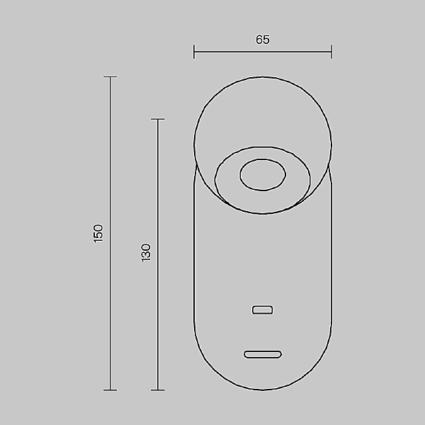 Настенный светильник Elfin MOD434WL-L5B3K