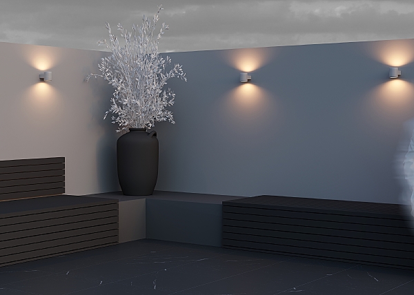 Настенный светильник Orbit O490WL-L6W3K