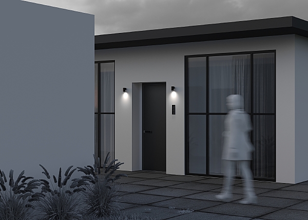 Настенный светильник Clyde O493WL-01B