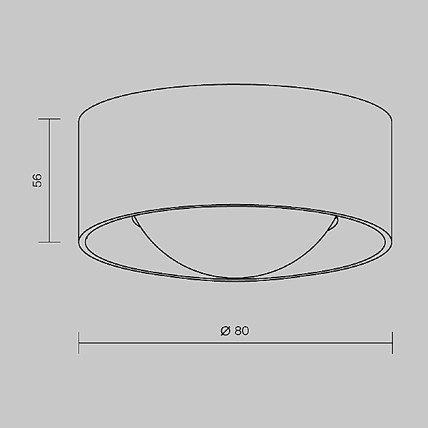 Накладной светильник Lumina O498CL-L7B3K