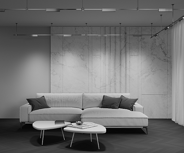 Трековый светильник Points TR150-1-12W4K-M-PT