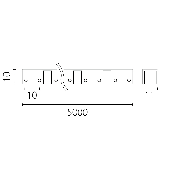 Аксессуары для лент Profiled 441012