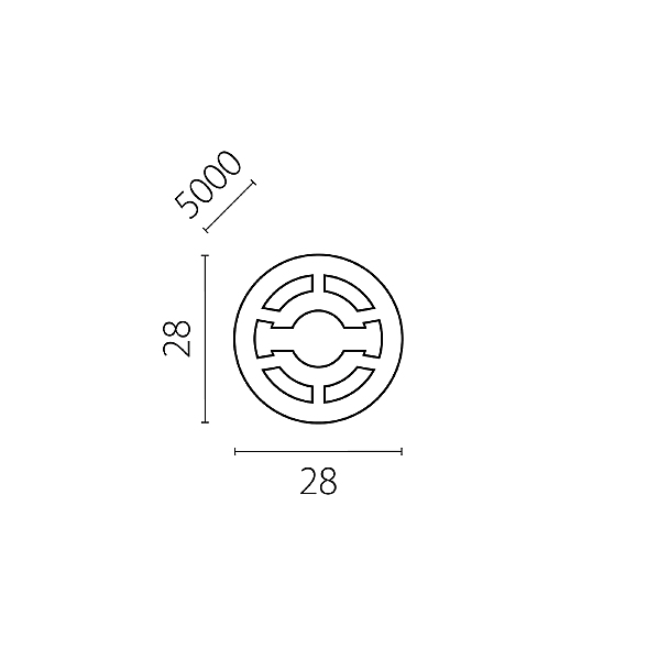 Светодиодный шнур Profiled 442805