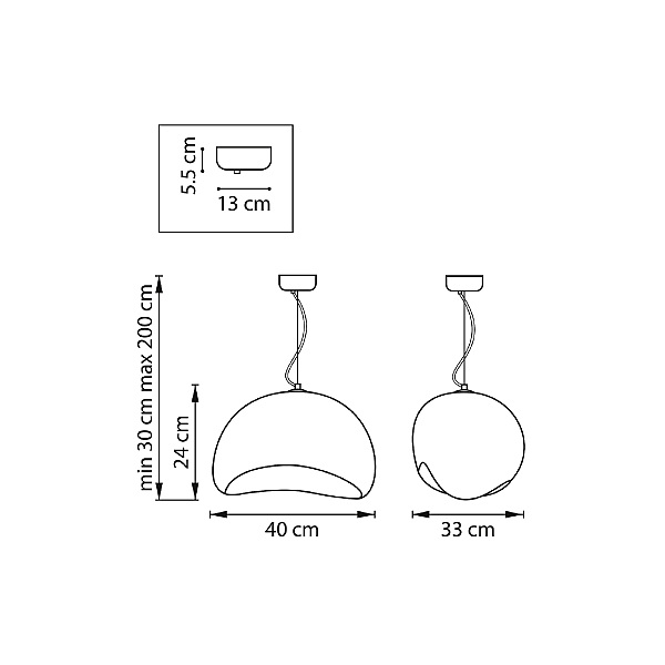 Светильник подвесной Sigma 611046