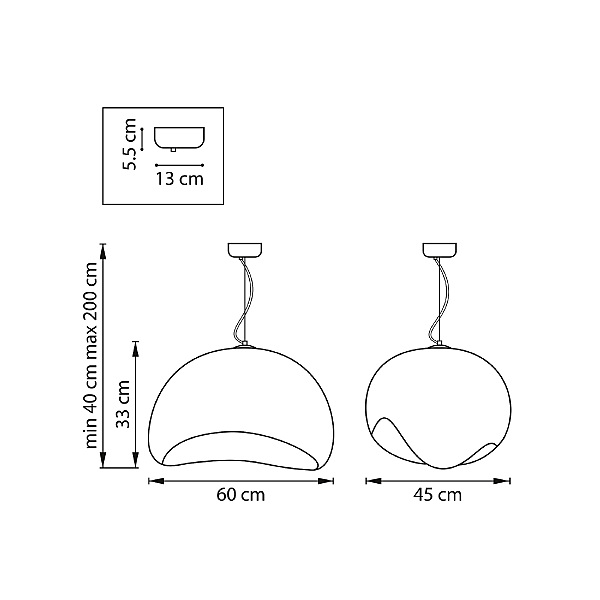 Светильник подвесной Sigma 611066
