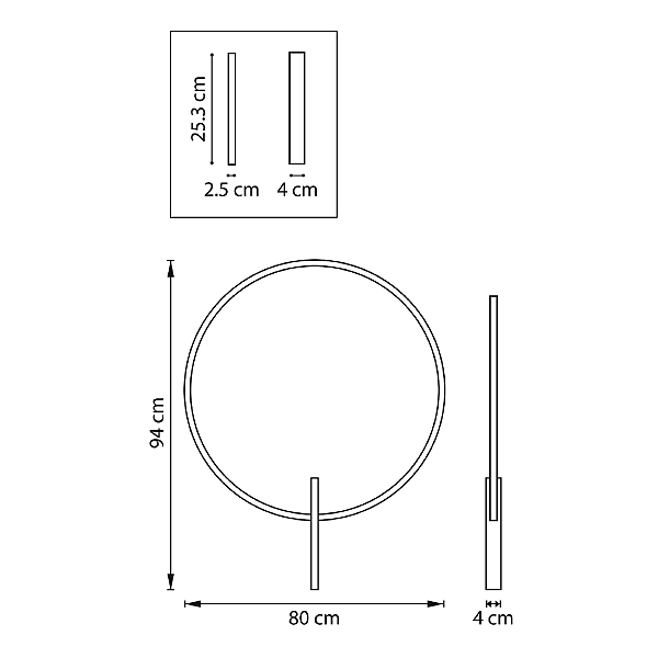 Настенный светильник Undine 738587