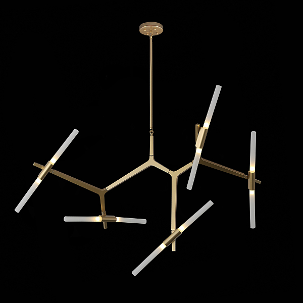 Люстра на штанге Agnes 10399/10 GD