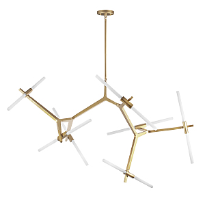 Люстра на штанге Agnes 10399/14 GD