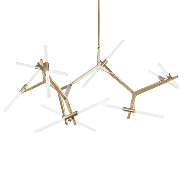 Люстра на штанге Agnes 10399/20 GD