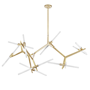 Люстра на штанге Agnes 10399/20 GD