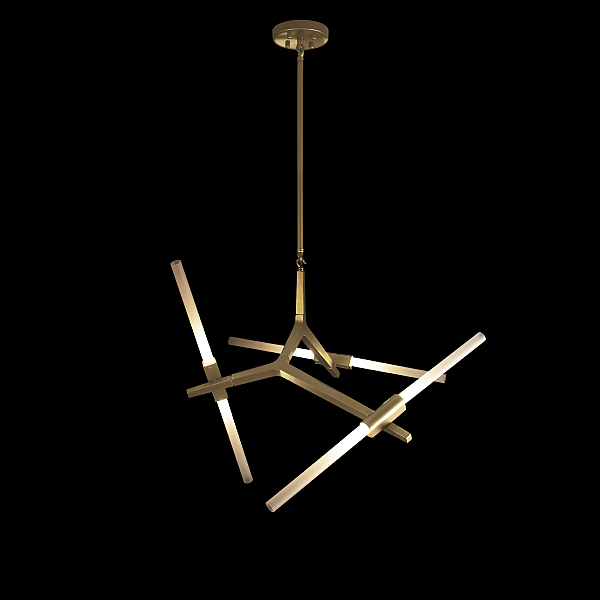 Люстра на штанге Agnes 10399/6 GD