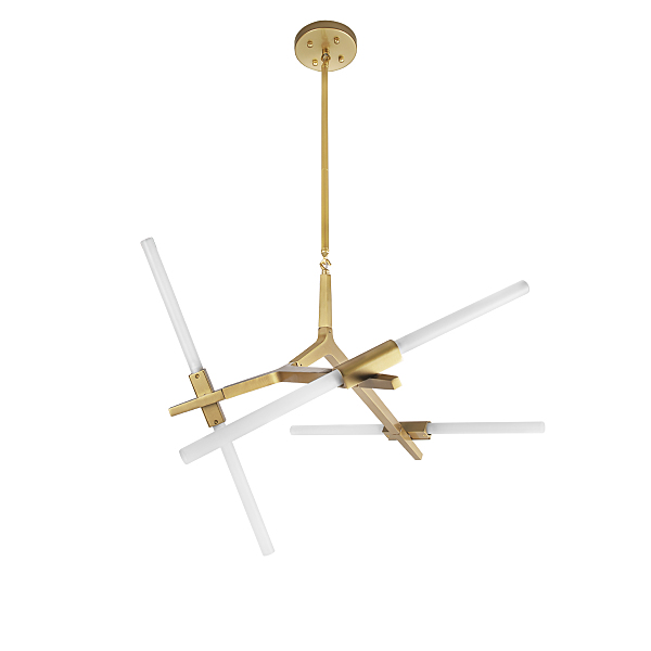 Люстра на штанге Agnes 10399/6 GD