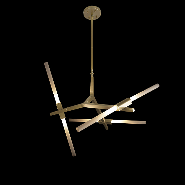 Люстра на штанге Agnes 10399/6 GD