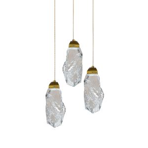 Светильник подвесной 111 111-3P gold