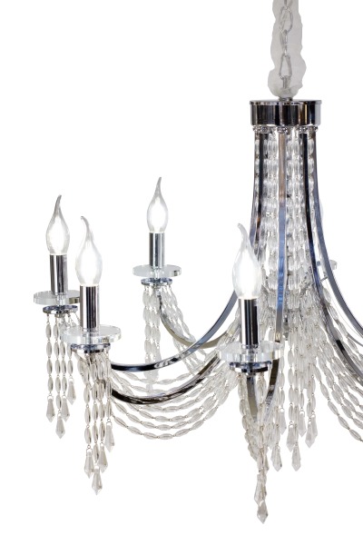 Подвесная люстра AM Group VIORE SP8 Chrome
