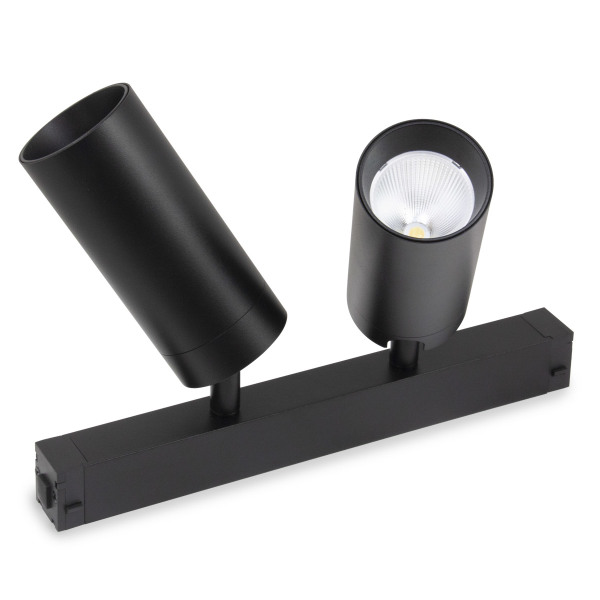 Трековый светильник Smart cylinder AM528 BK-220V-2X10W SMART