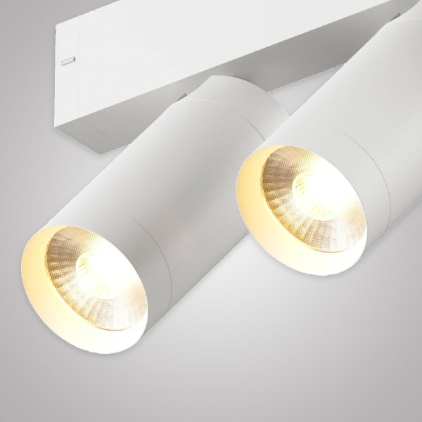 Трековый светильник Smart cylinder AM528 WH-220V-2X10W SMART