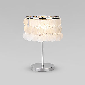 Настольная лампа Sandra 208101 хром/перламутр