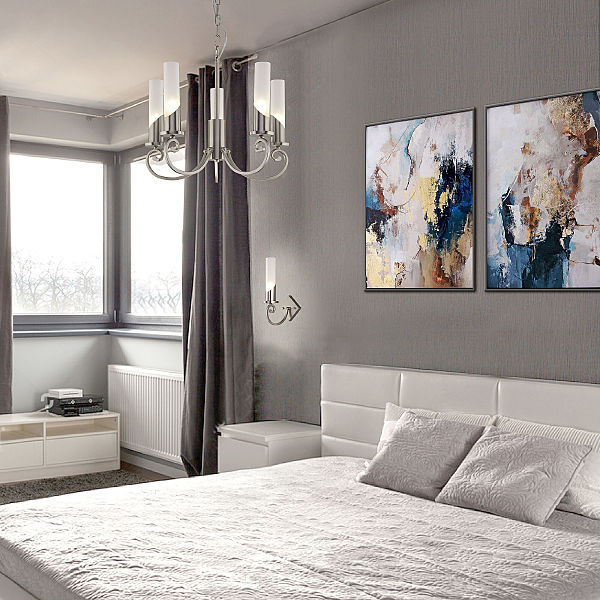 Подвесная люстра Banci 60117/5 никель Smart