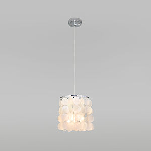 Светильник подвесной Sandra 60185/1 хром/перламутр