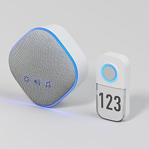 Дверной звонок DBQ29 DBQ29M WL 36M IP20 Белый