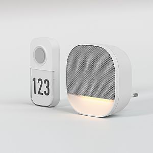 Дверной звонок DBQ30 DBQ30M WL 36M IP20 Белый